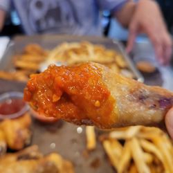 Mad Dawgs Public House - Mad Dawg, not too spicy