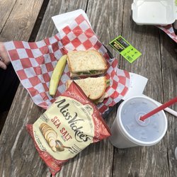 Midway Deli - The Coach with sea salt chips and a dill pickle