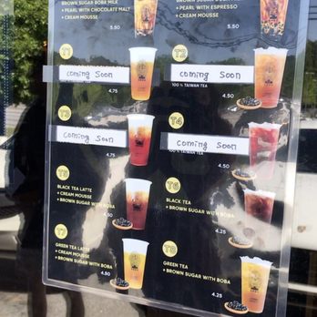 TIGER SUGAR - Menu outside store - Bubble Tea Near Me - Duluth, Georgia TIGER SUGAR - Menu outside store - Bubble Tea Near Me - Duluth, Georgia