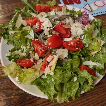 Sally's Apizza - House Salad - Pizza Near Me - New Haven, Connecticut