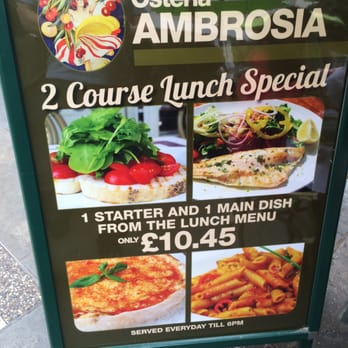 Osteria Ambrosia - Italian Near Me - London, XGL