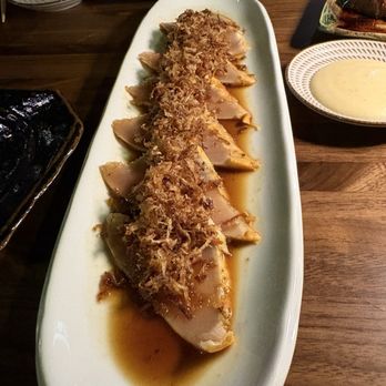 Robata JINYA - Hollywood - Seared albacore with crispy onion - Japanese Near Me - Los Angeles, California Robata JINYA - Hollywood - Seared albacore with crispy onion - Japanese Near Me - Los Angeles, California