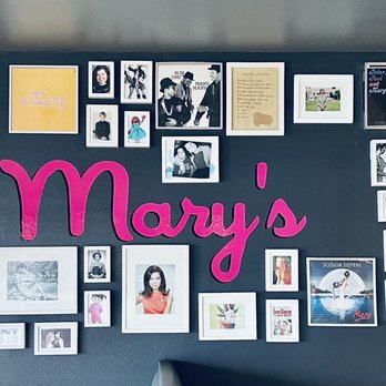 Mary's Cafe - Dedication wall to all the famous "Mary's" in the world - Coffee & Tea Near Me - Austin, Texas Mary's Cafe - Dedication wall to all the famous "Mary's" in the world - Coffee & Tea Near Me - Austin, Texas