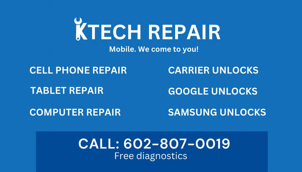 KTECH REPAIR Request a Quote Gilbert, Arizona Mobile Phone Repair Phone Number Yelp
