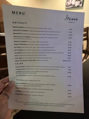 Menu photo 3 Mezzo Bistro & Bar Honolulu, HI Menu photo 3 Mezzo Bistro & Bar Honolulu, HI