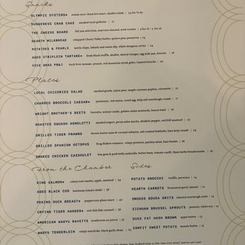 Bin 47 - Dinner Menu (as of 11/16/25) - American Near Me - Woodinville, Washington