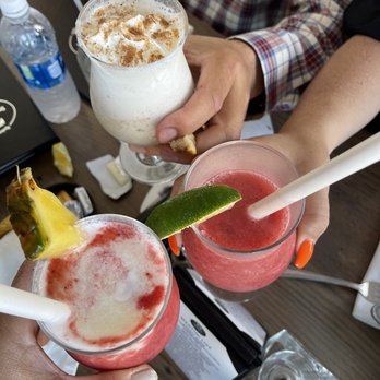 Steve's Steakhouse - Lava Flow Buffalos Milk Strawberry Daiquiri - Steakhouses Near Me - Avalon, California