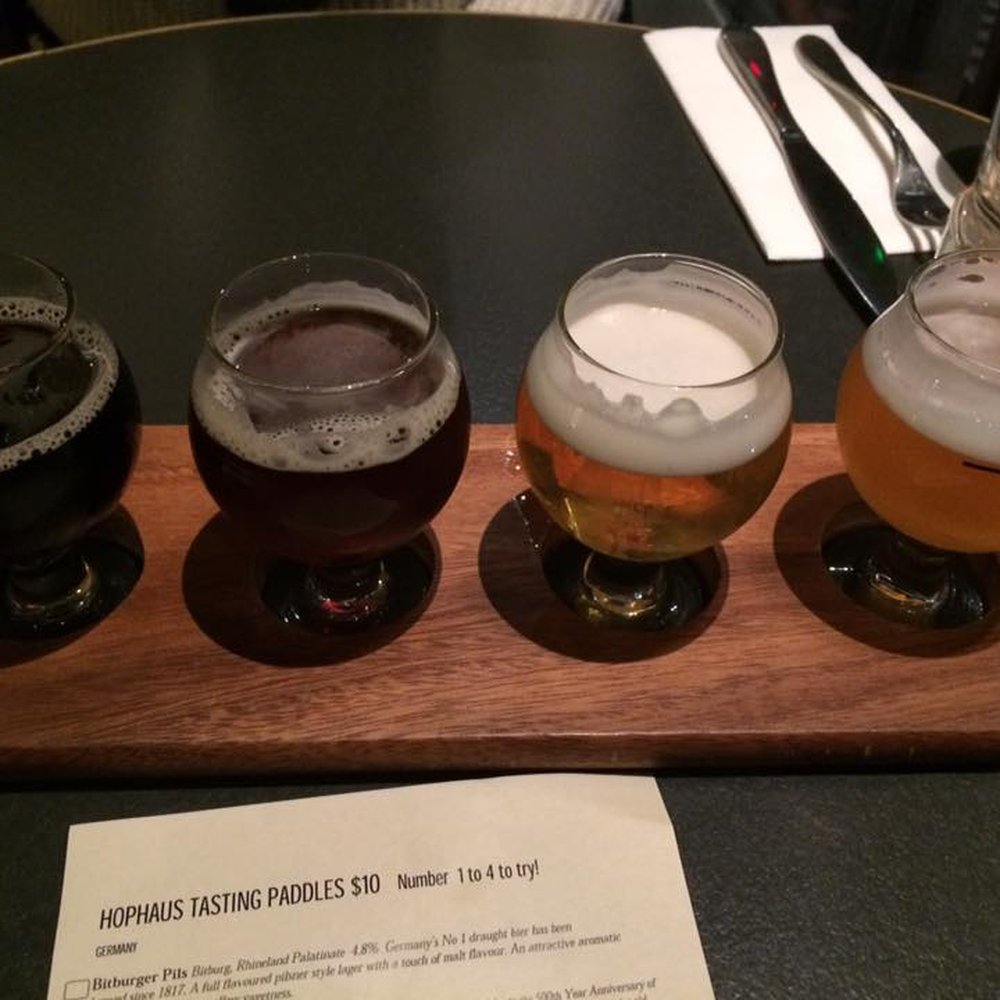 BIER TASTING PADDLE