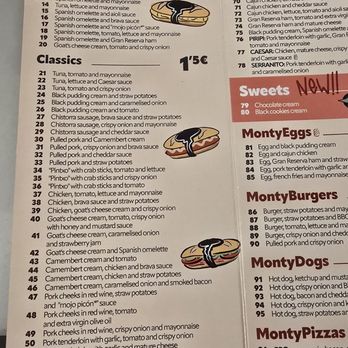 100 Montaditos - Menu - Spanish Near Me - Lisbon, 11