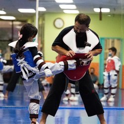 SK Taekwondo Center - Sparring practice