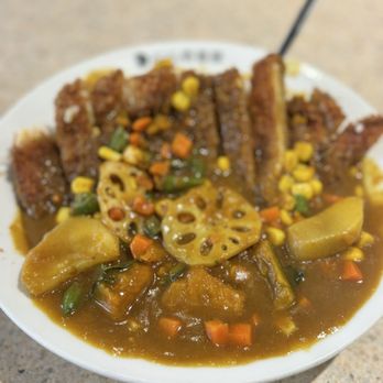 Curry House CoCo Ichibanya - My go to, chicken katsu curry with veggies - Japanese Curry Near Me - Kapolei, Hawaii