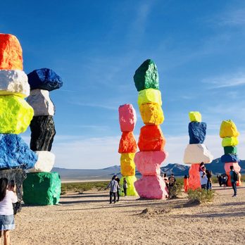 Seven Magic Mountains - Public Art Near Me - Las Vegas, Nevada