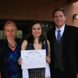'We did it!'... an intimate Santa Fe wedding with Andrea & Awakening JOY Ministries