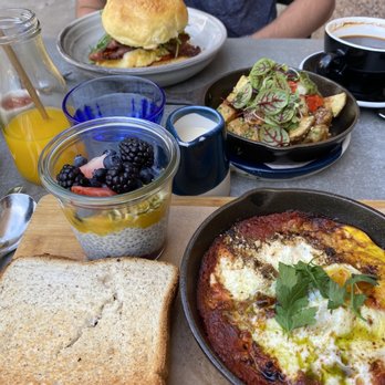Five5eeds - Petite shakshouka & chia pudding. Breakfast sandwich & potatoes. Yum! - Coffee & Tea Near Me - Park City, Utah Five5eeds - Petite shakshouka & chia pudding. Breakfast sandwich & potatoes. Yum! - Coffee & Tea Near Me - Park City, Utah