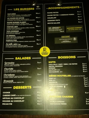 Menu photo 5 Mamie Burger Paris, 75 Menu photo 5 Mamie Burger Paris, 75