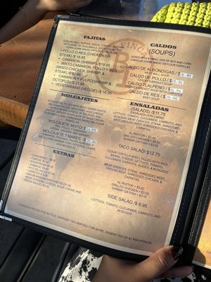 Menu photo 3 La Finca Branding Iron Merced, CA