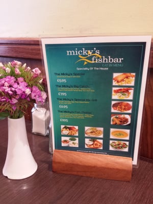 Menu photo 5 Micky's Fish Bar London, XGL Menu photo 5 Micky's Fish Bar London, XGL