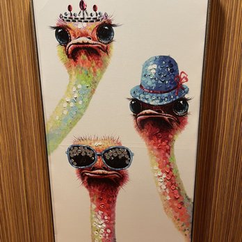 Rusteak - Bathroom artwork - New American Near Me - Orlando, Florida