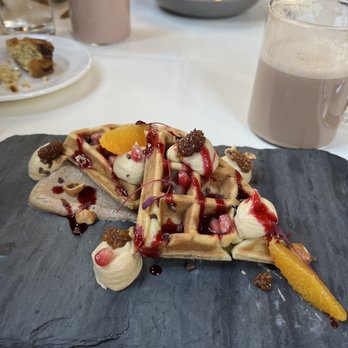 North Pond - foie gras waffles - New American Near Me - Chicago, Illinois North Pond - foie gras waffles - New American Near Me - Chicago, Illinois