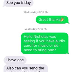 Mobile Martini - Don't use services scammer he didn't show up