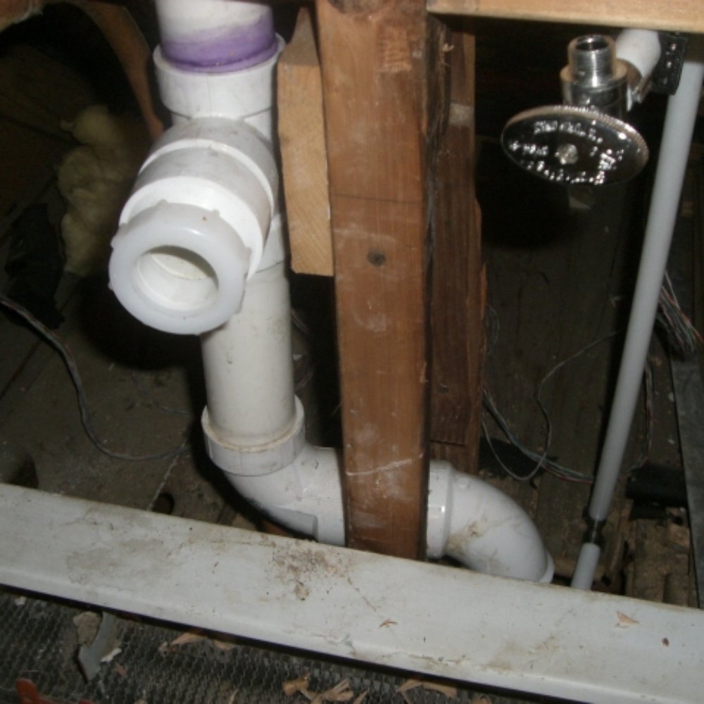 Ericson's Plumbing - Again, no primer showing and will not pass inspection because of it. - Plumbing Near Me - Riverside, New Jersey Ericson's Plumbing - Again, no primer showing and will not pass inspection because of it. - Plumbing Near Me - Riverside, New Jersey