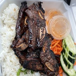 Pho 83 - Grilled Short Rib Rice Platter