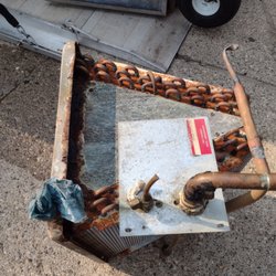 Preferred Heating & Air - nasty old evaporation coil