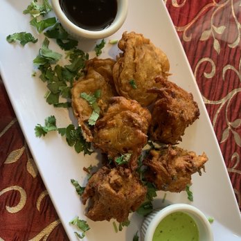 Palace Indian Restaurant - Onion Fritters - Indian Near Me - Davie, Florida