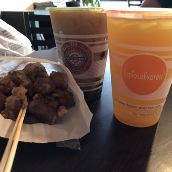 Tapioca Express - Popcorn chicken is so good! Longan icy & mango green tea. - Taiwanese Near Me - Redmond, Washington Tapioca Express - Popcorn chicken is so good! Longan icy & mango green tea. - Taiwanese Near Me - Redmond, Washington