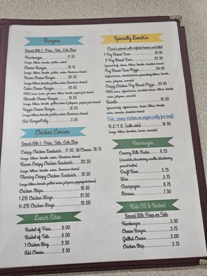 Menu photo 2 Log Cabin Diner Klamath, CA Menu photo 2 Log Cabin Diner Klamath, CA