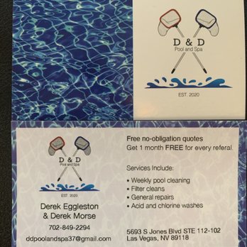 D&D Pool and Spa Services - Contact us today to get your pool sparkling like new - Pool & Hot Tub Service Near Me