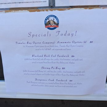The Marshall Store - Seafood Near Me - Marshall, California