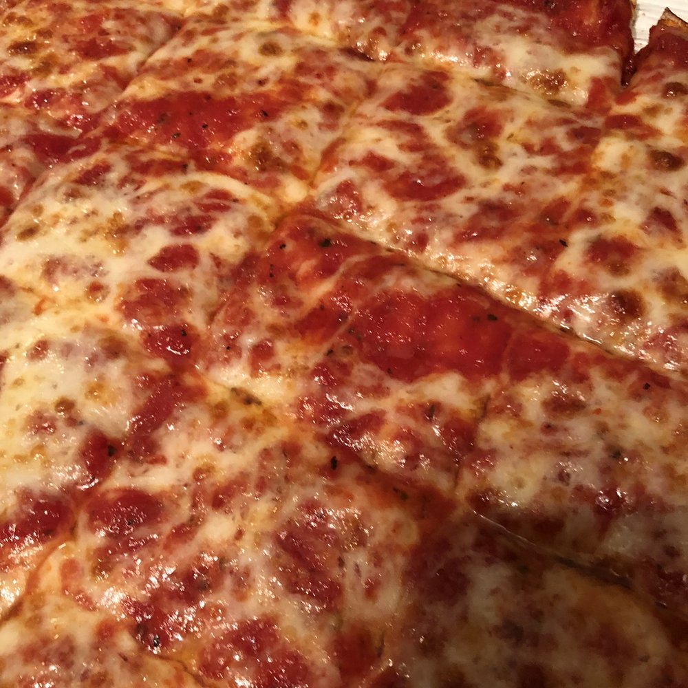 Supposed to be a cheese pizza....where's the cheese?