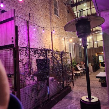 The Cauldron Coffee - Part of the patio - Cocktail Bars Near Me - Austin, Texas