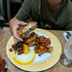 Restaurant Kewi - Smoked salmon sandwich