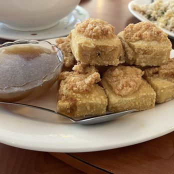 Ocean Delight Seafood Restaurant - #249. Crispy Fried Silky Tofu with Shrimp Meat - Dim Sum Near Me - San Jose, California Ocean Delight Seafood Restaurant - #249. Crispy Fried Silky Tofu with Shrimp Meat - Dim Sum Near Me - San Jose, California