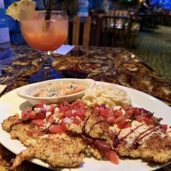 Rainforest Cafe - My bruschetta chicken - American Near Me - San Antonio, Texas