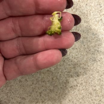 Bushfire Kitchen - La Costa - teeny tiny broccoli - American Near Me - Carlsbad, California