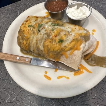Bluebird Diner - Smothered Burrito - American Near Me - Iowa City, Iowa