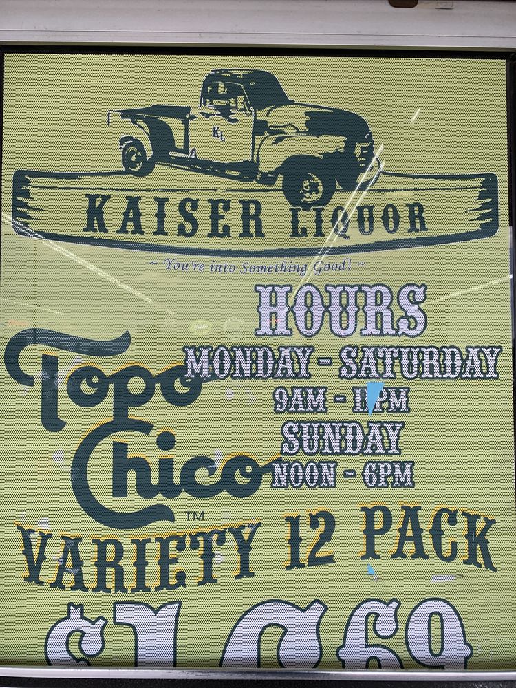Social spots from Kaiser Liquor