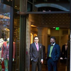 Franco Uomo - Your consulate stylists and tailors, David and Ike!