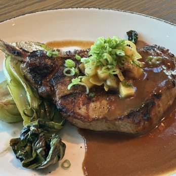 Urban Hill - Pork Tomahawk - New American Near Me - Salt Lake City, Utah Urban Hill - Pork Tomahawk - New American Near Me - Salt Lake City, Utah