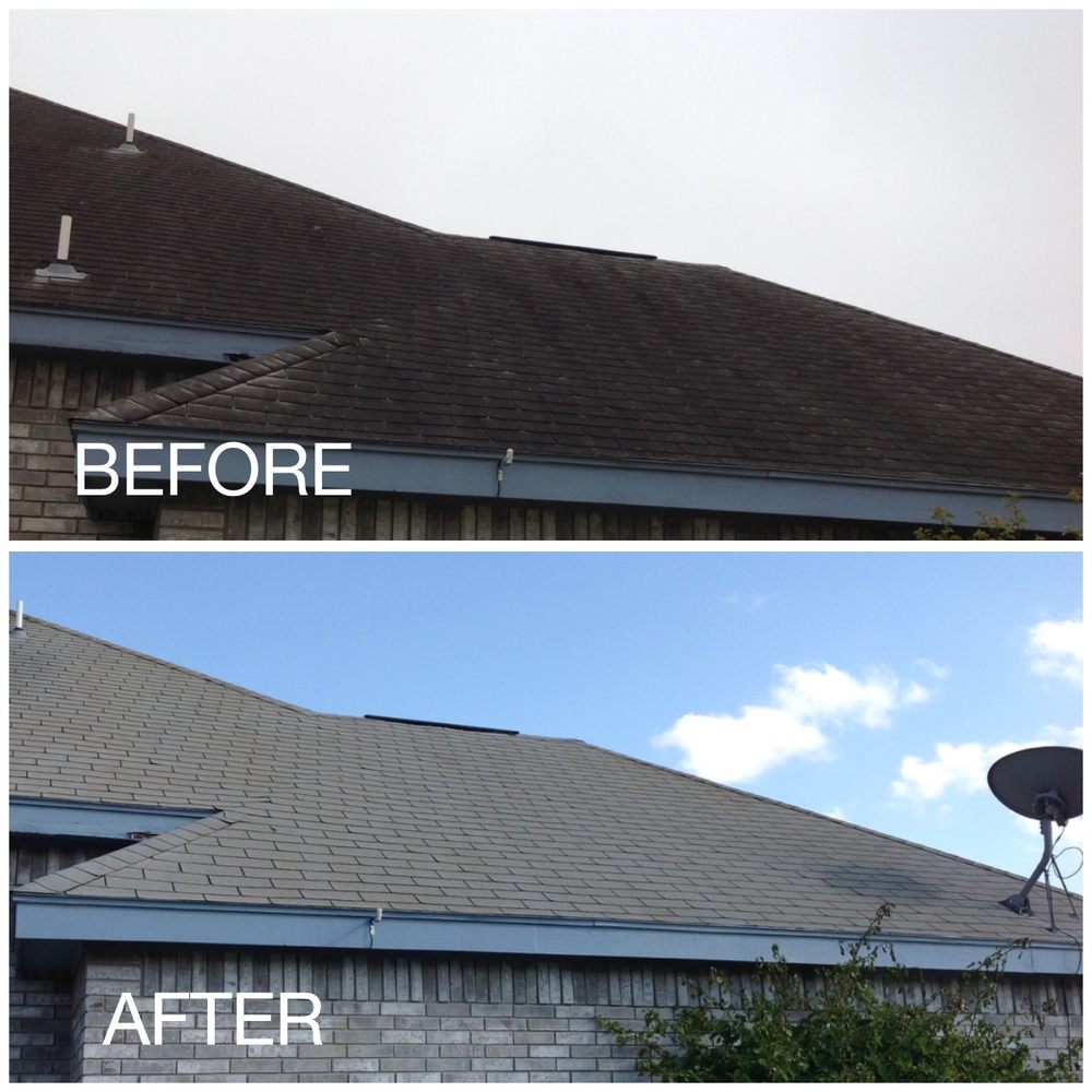 Slide of Hidalgo Roof and Exterior Softwash