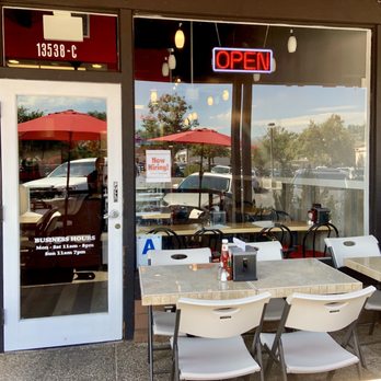 Baba Kabob - Entrance and outdoor seating - Mediterranean Near Me - Poway, California Baba Kabob - Entrance and outdoor seating - Mediterranean Near Me - Poway, California