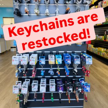 Bricks & Minifigs - LEGO® keychains - Toy Stores Near Me - Fort Worth, Texas