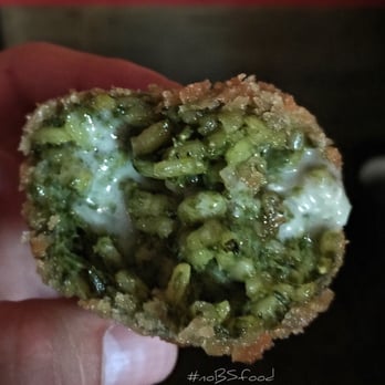 Spaghetti Incident - Rice ball special. Gorgonzola cheese with pesto rice. - Italian Near Me - New York, New York