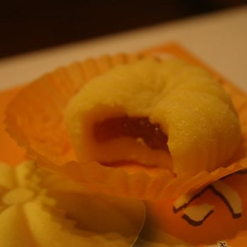 Asian Supermarket - non-frozen mochi (it's kind of like a soft gummi). lots of flavors. this one is mango. NOM NOM NOM. - International Grocery Near Me - Albany, New York Asian Supermarket - non-frozen mochi (it's kind of like a soft gummi). lots of flavors. this one is mango. NOM NOM NOM. - International Grocery Near Me - Albany, New York