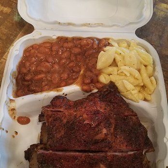 Wright’s Barbecue - Ribs, mac and cheese with baked beans - Barbeque Near Me - Bentonville, Arkansas Wright’s Barbecue - Ribs, mac and cheese with baked beans - Barbeque Near Me - Bentonville, Arkansas