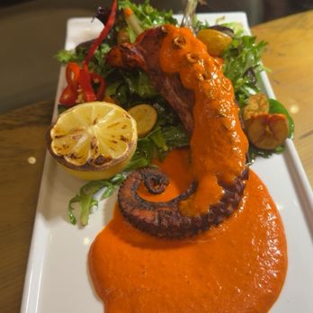 The Bistro Edgewood - Octopus - New American Near Me - Stateline, Nevada