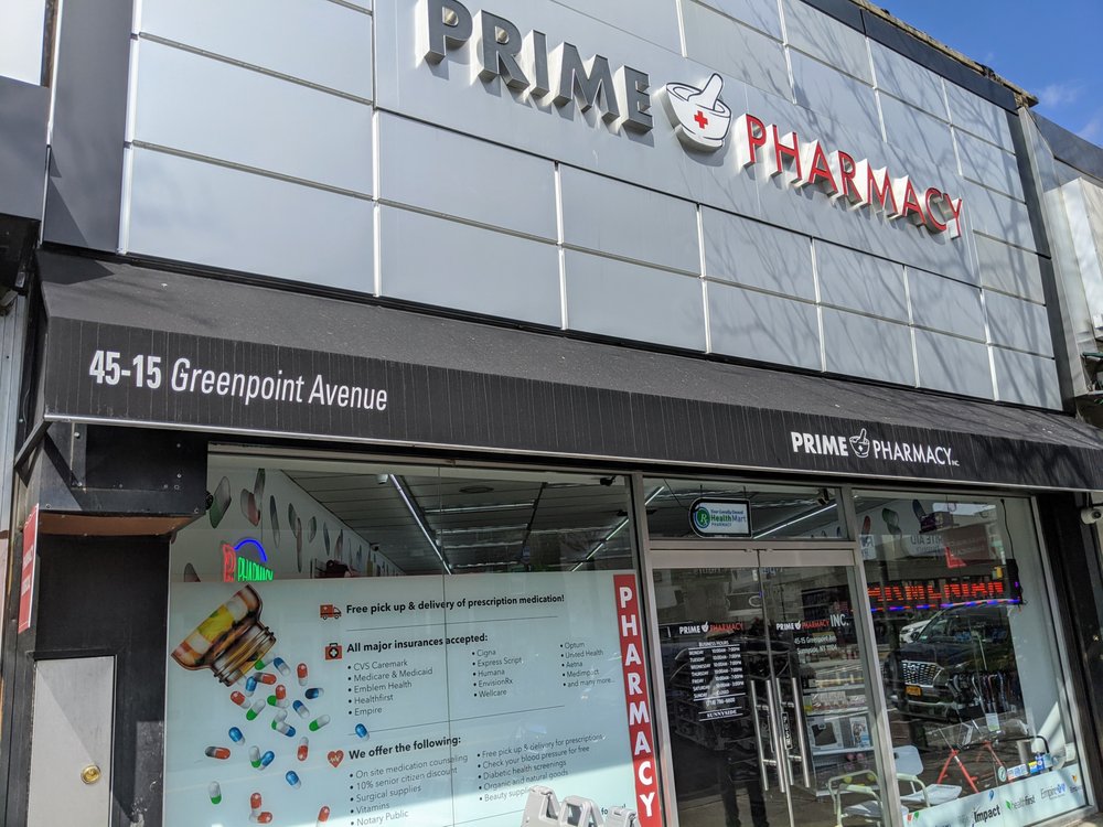 PRIME PHARMACY Updated August 2024 4515 Greenpoint Ave, Queens